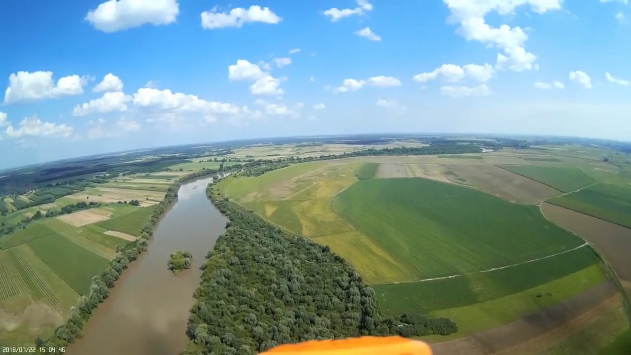Łukowa i Ruda Łańcucka z lotu ptaka