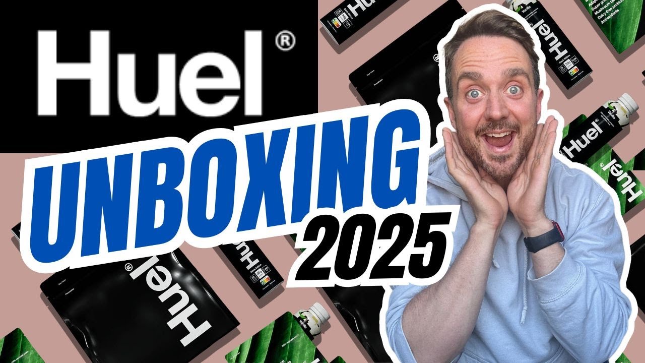 What’s Inside This MASSIVE Huel Box?! My Honest First Reactions | Black Edition, A-Z Huel and More!