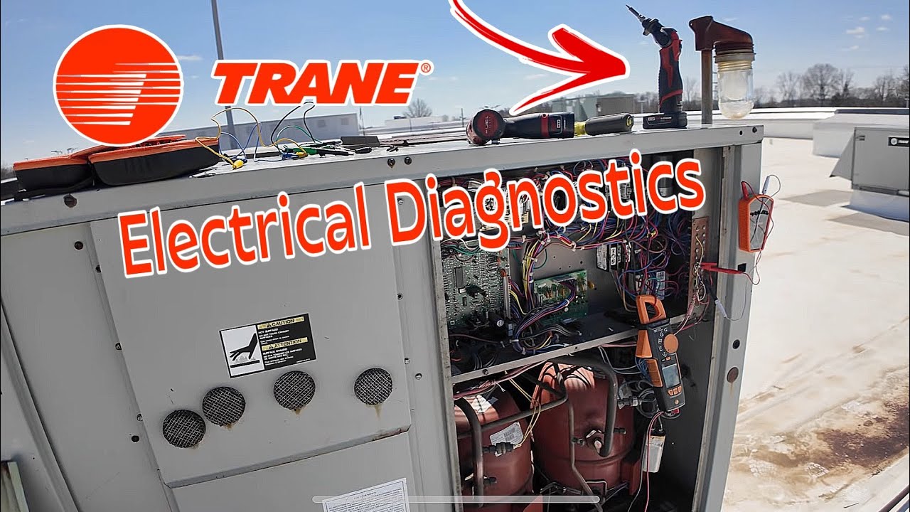 Trane Electrical Diagnostics 3 Techs Before Me… My Turn!
