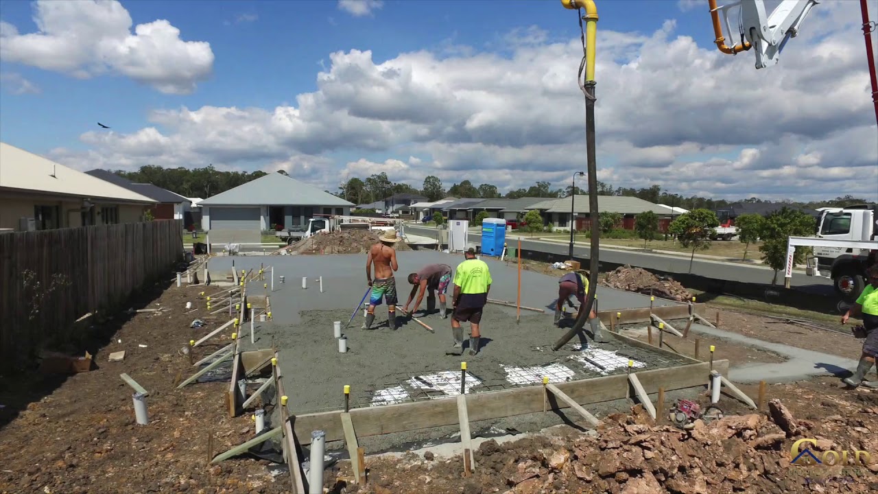 Gold Property Partners - North Harbour - Laying Slab