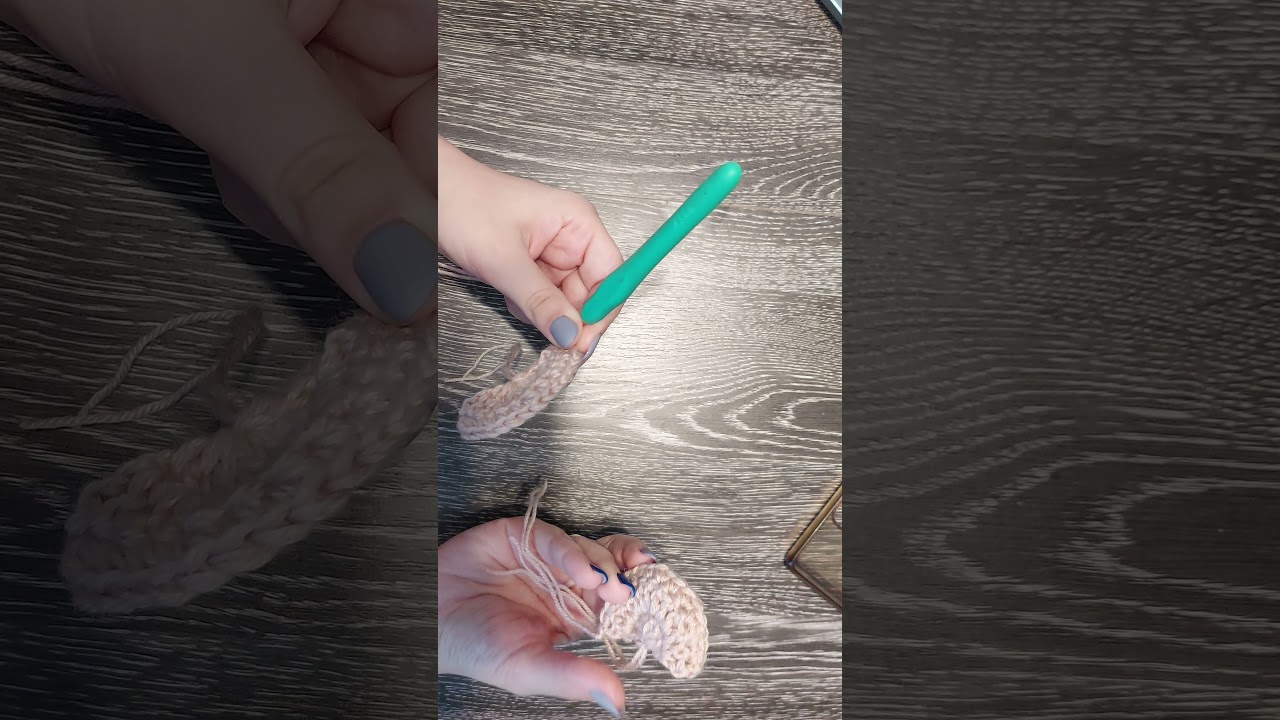 ушки мишки крючком