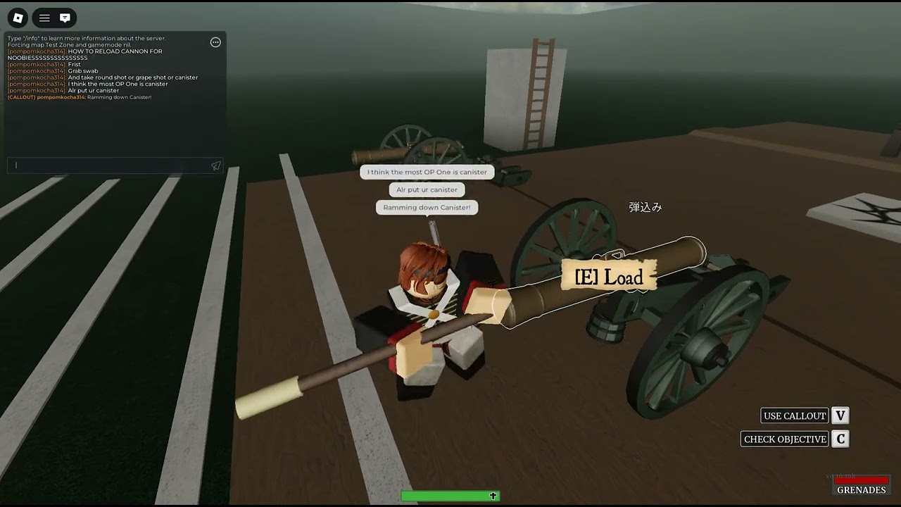 How to load a cannon in guts and blackpowder