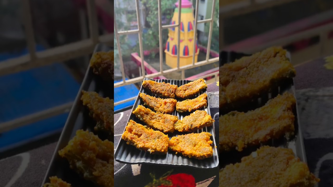 Karlyache Kaap Recipe...🤤🤤 | Crispy Bitter Gourd Fry | कुरकुरीत कारल्याचे काप.. #shorts #ytshorts