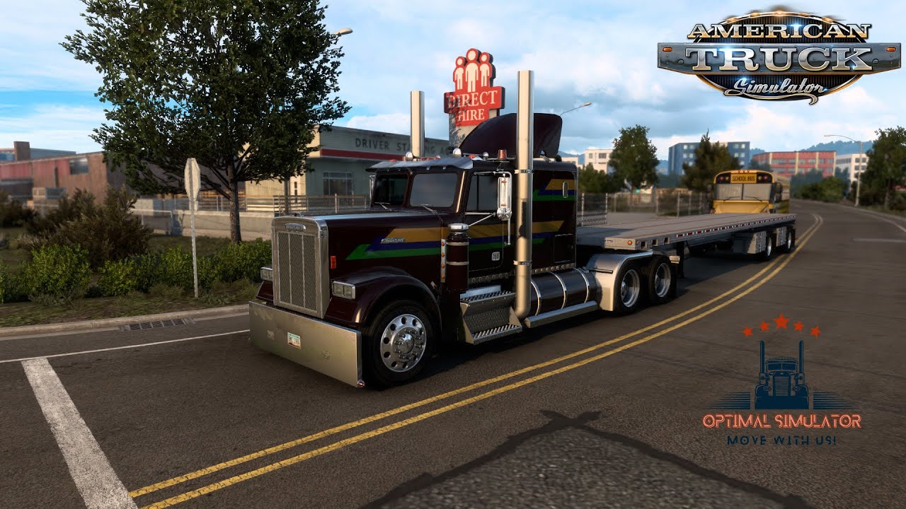 BUILD & DRIVE | Freightliner FLC XBS Edit By Joster91 | American Truck Simulator Gameplay | Logitech