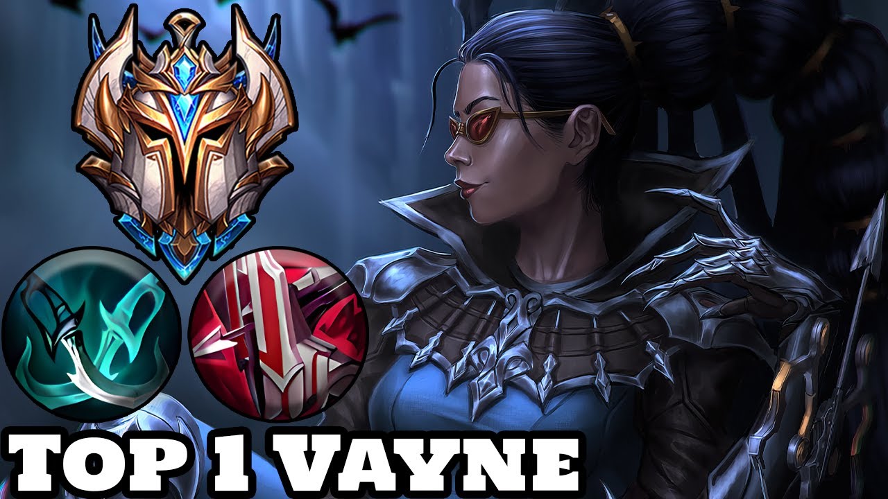 Wild Rift Vayne - Top 1 Vayne Gameplay Rank Challenger