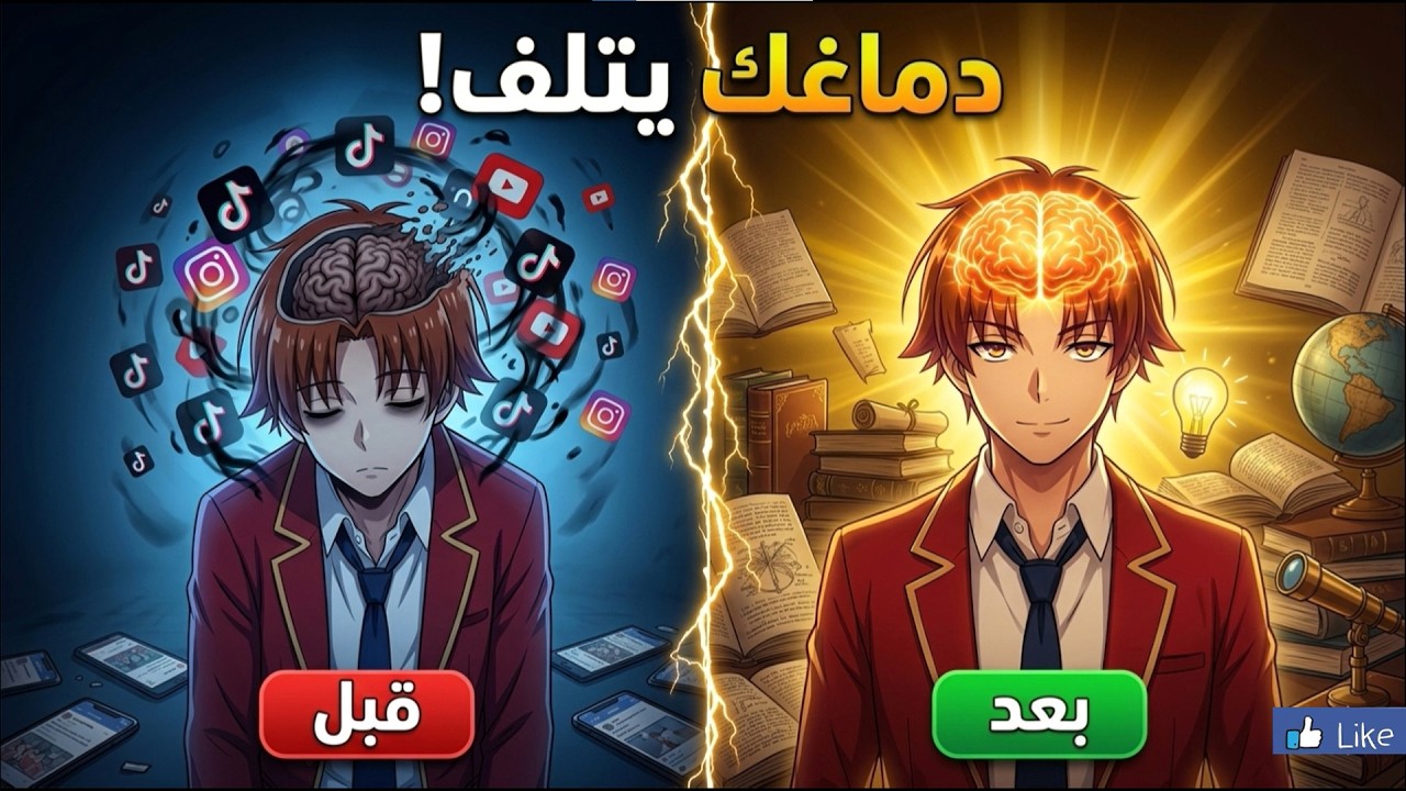 دماغك يتلف..... (والسبب أخطر مما تتخيل)🤯