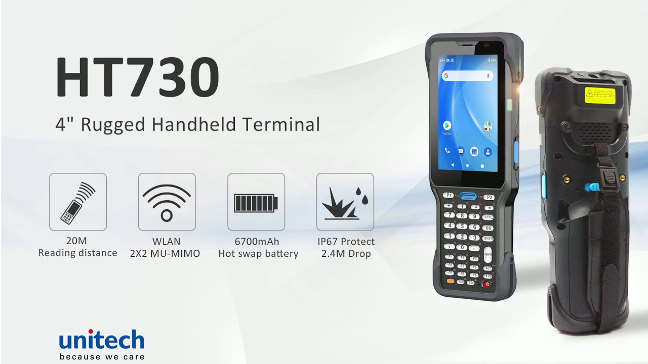 【Rugged Handheld Terminal】HT730