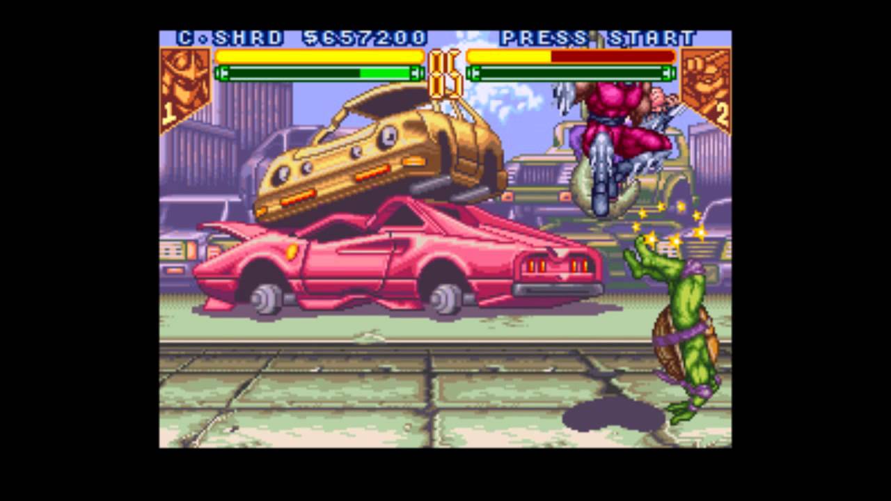Teenage Mutant Ninja Turtles: Tournament Fighters - Cyber Shredder