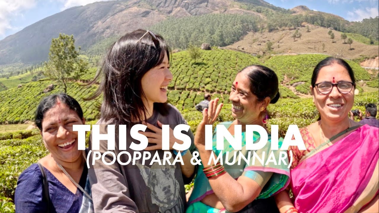 Korean Falls in Love with India 🇮🇳 | The BEST Tour of Munnar in Kerala