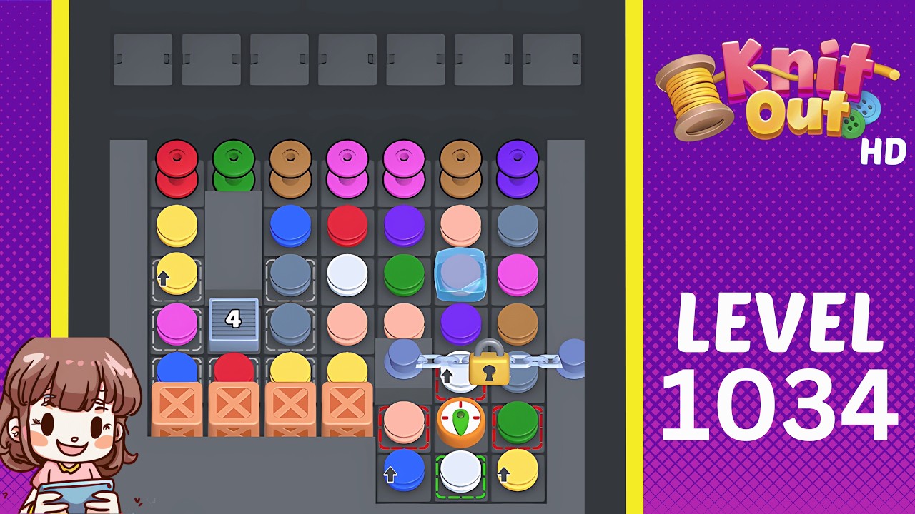 Knit Out Level 1034 Solution Walkthrough