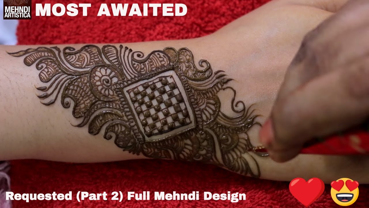 Most Awaited Requested Henna Mehndi Design 2018 | दुनिया की सबसे आसान और खूबसूरत डिज़ाइनर मेहँदी आर्ट