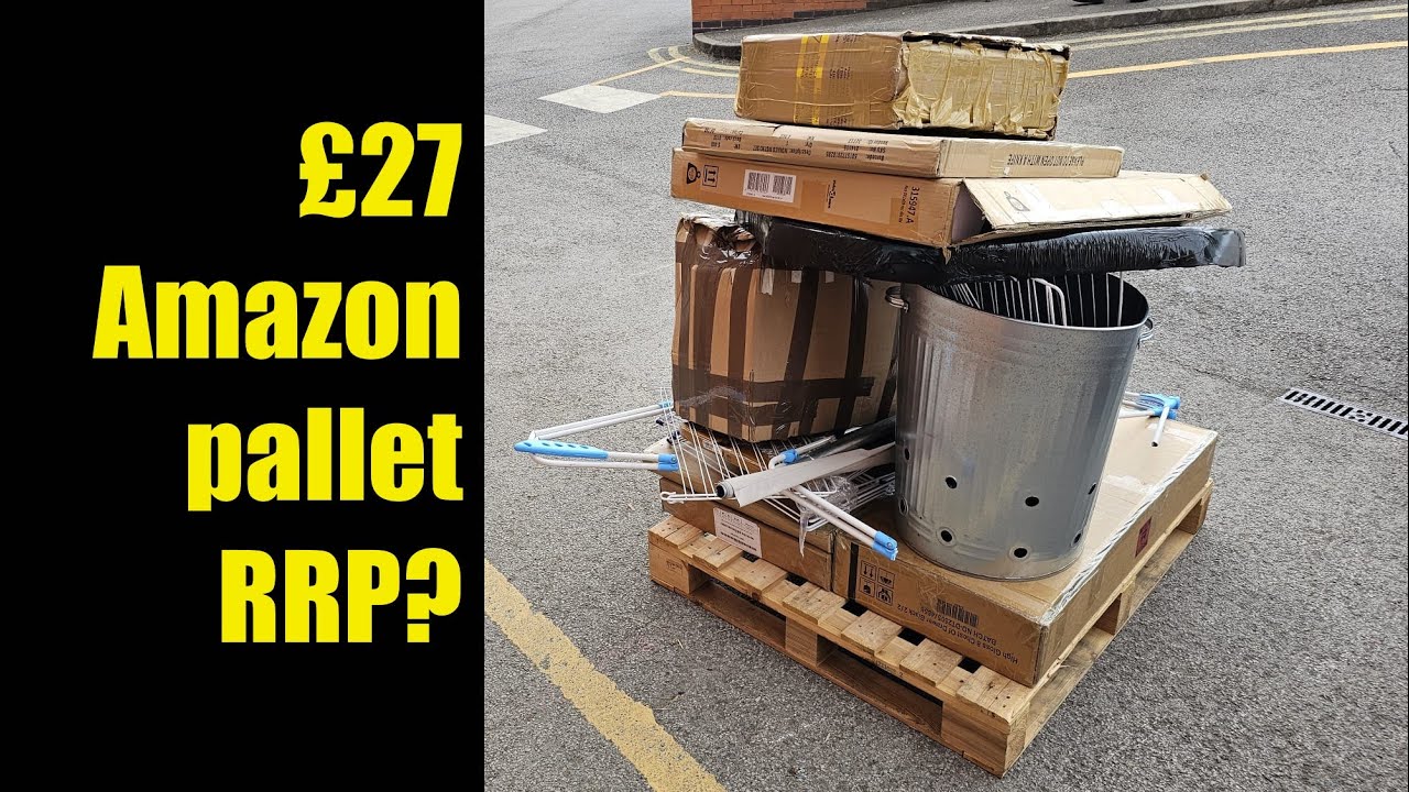 Cheap amazon returns pallet... easy reselling side hustle
