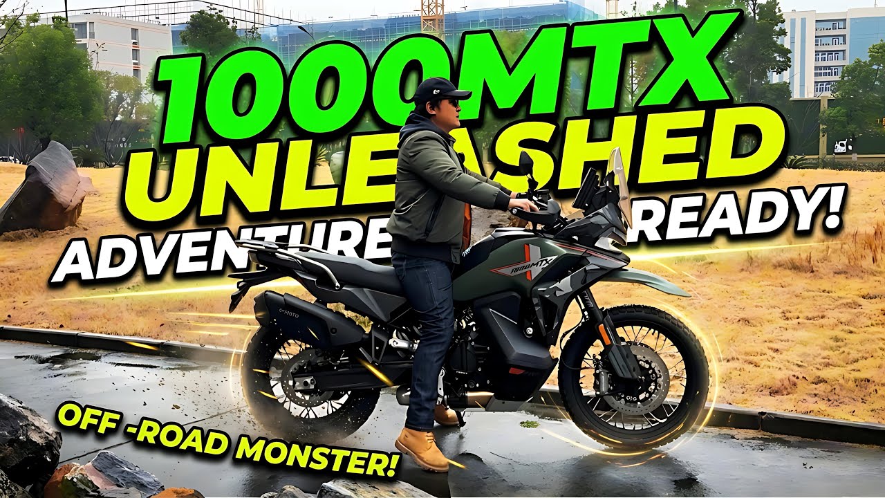 Обзор мотоцикла CFMOTO 1000MTX для приключений: характеристики, дизайн, впечатления от езды и тес...