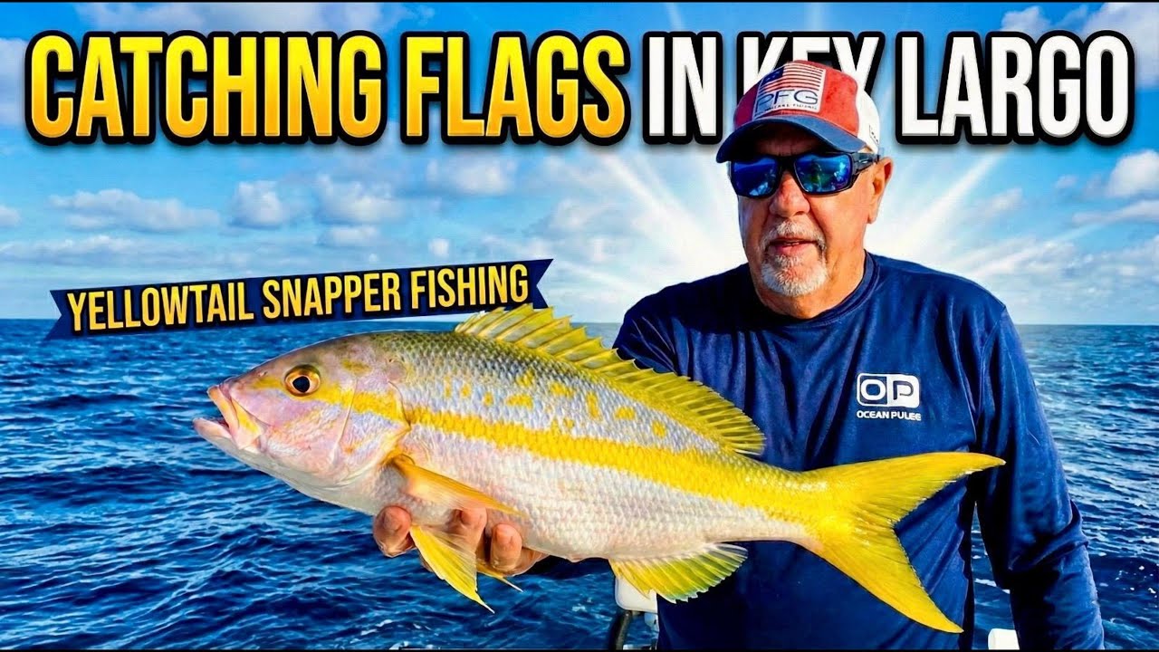 Catching Flag Yellowtail Snappers in Key Largo | Reef Fishing Challenges