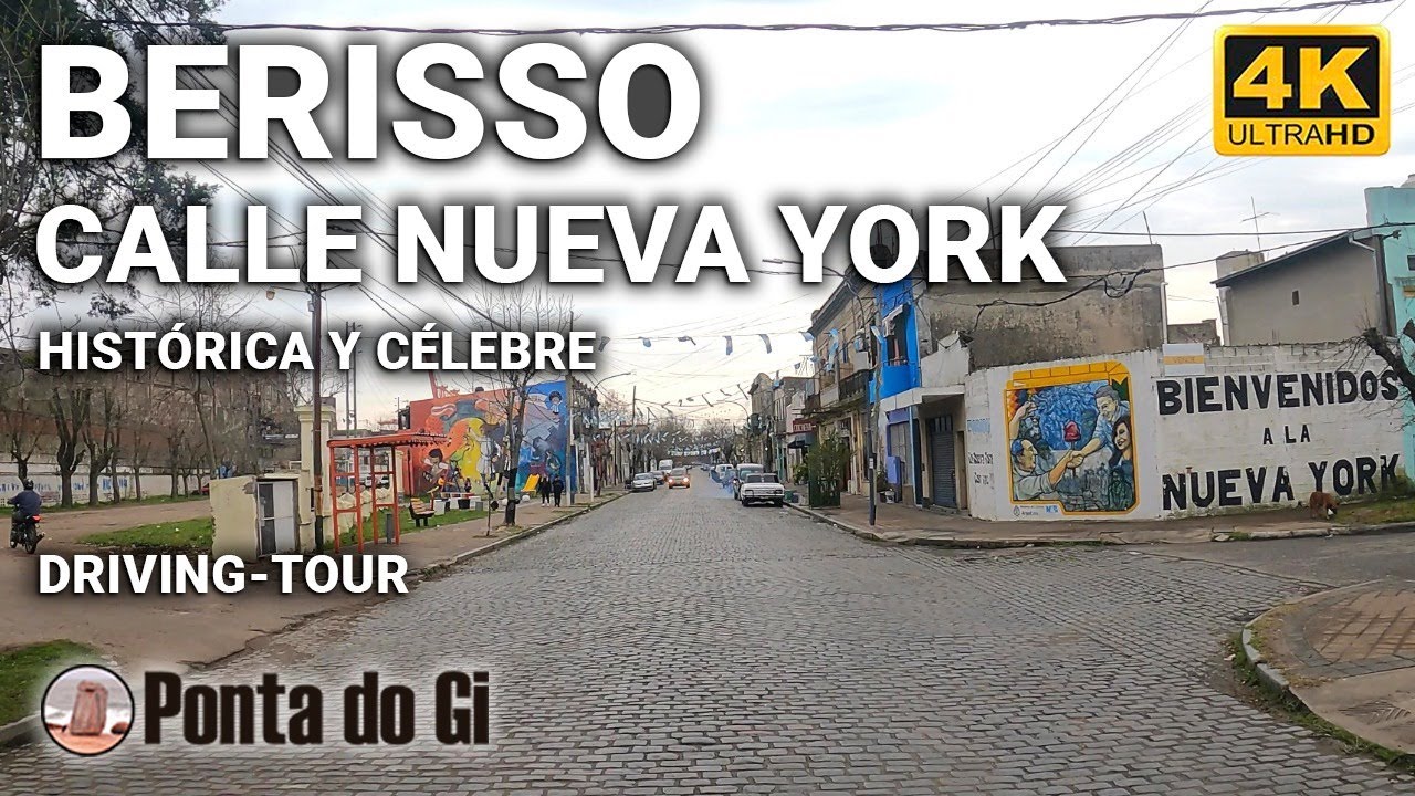 【4K】A 100 años de su esplendor así está hoy la MÍTICA calle NUEVA YORK #driving tour 2022  ARGENTINA