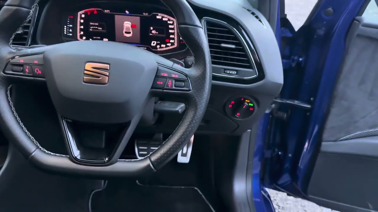 2019 (69 Reg) Seat Leon Cupra 290 DSG finished in Mystery Blue @ BROOKFIELD AUTOS