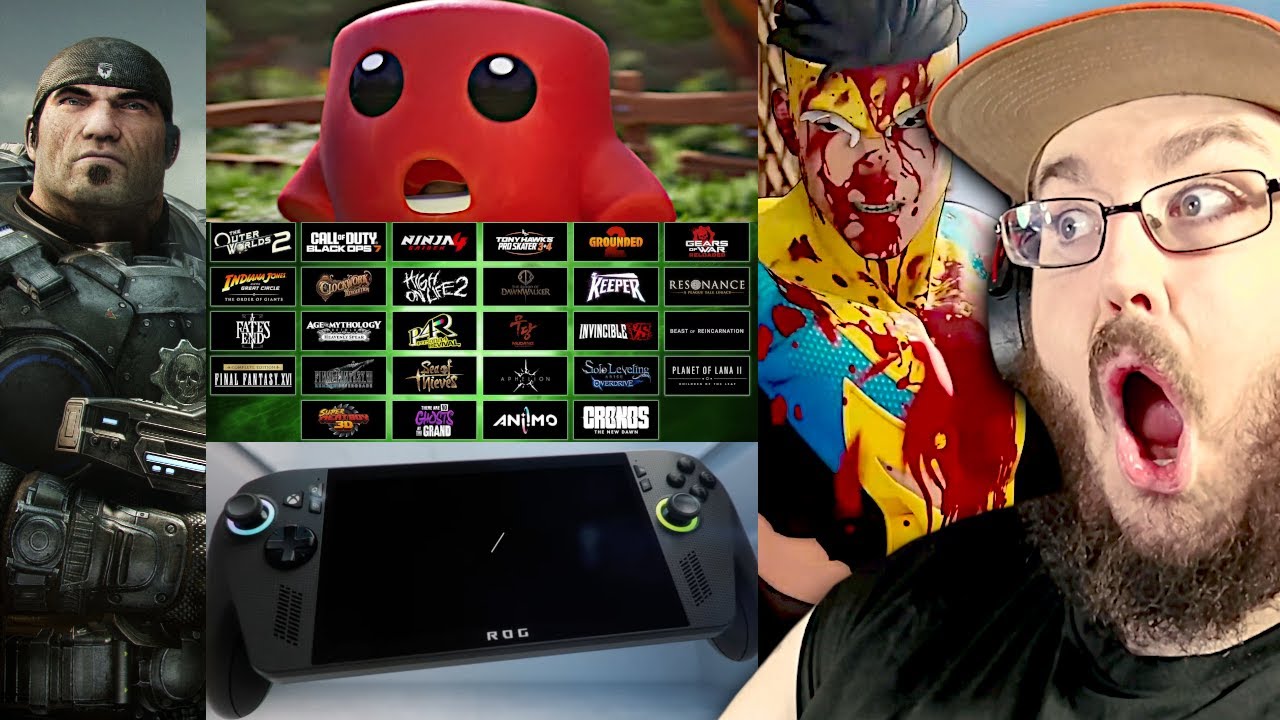 XBOX Games Showcase 2025 New Handheld, Hype New IP, INVINCIBLE FIGHTING GAME & GEARS  REACTION!!!