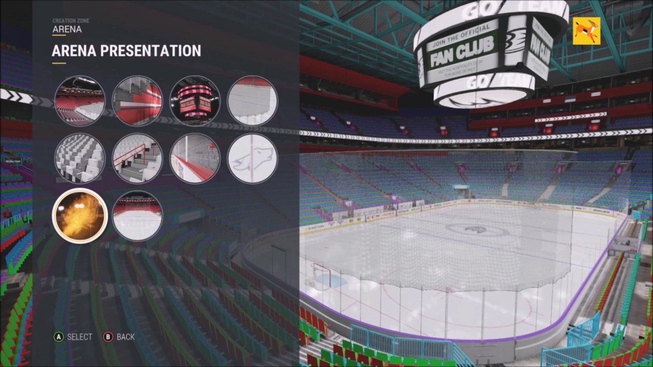 NHL 17 Create an Arena Customization Tutorial!