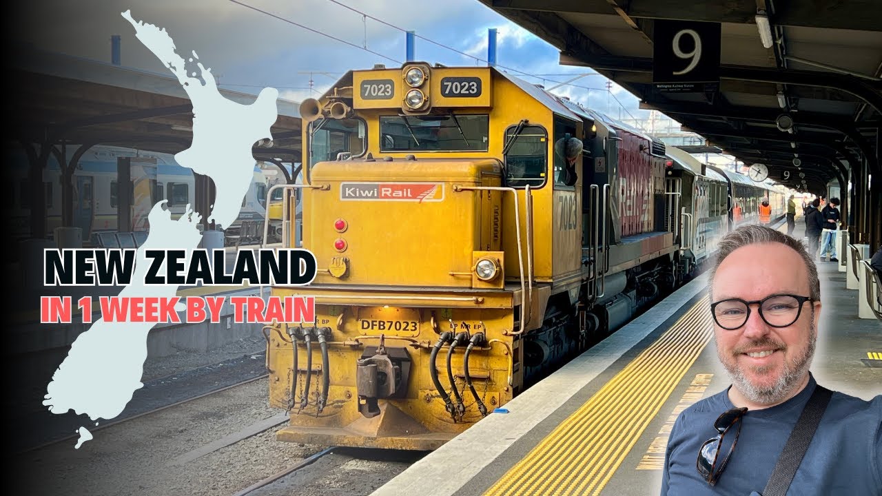 New Zealand by Train in 1 Week (every Kiwirail Journey)
