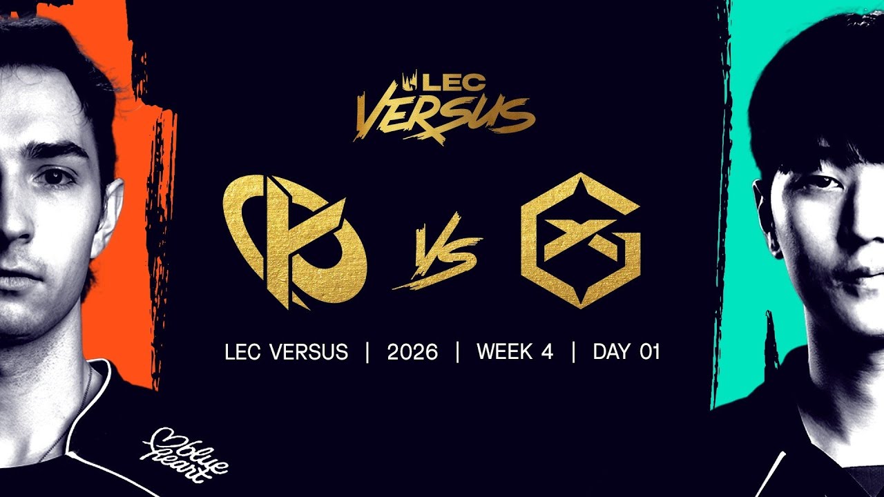 KC vs GX | 2026 LEC Versus - Week 4 Day 1 | Karmine Corp vs GIANTX