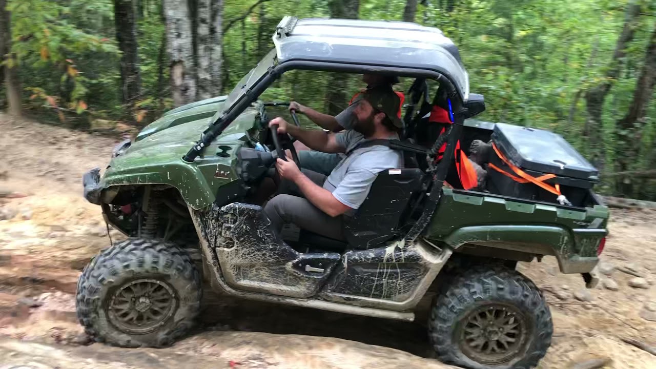 Yamaha Viking on Dragon’s Back in the North Cumberland WMA near Royal Blue