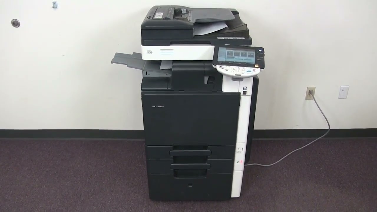 Konica Minolta Bizhub C280 Video Presentation