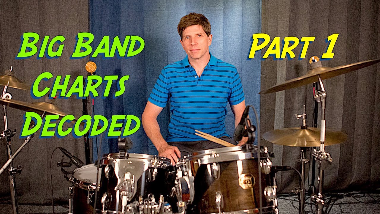 big band drumming basics/how to drum big band/big band drumming lesson/understanding drum charts