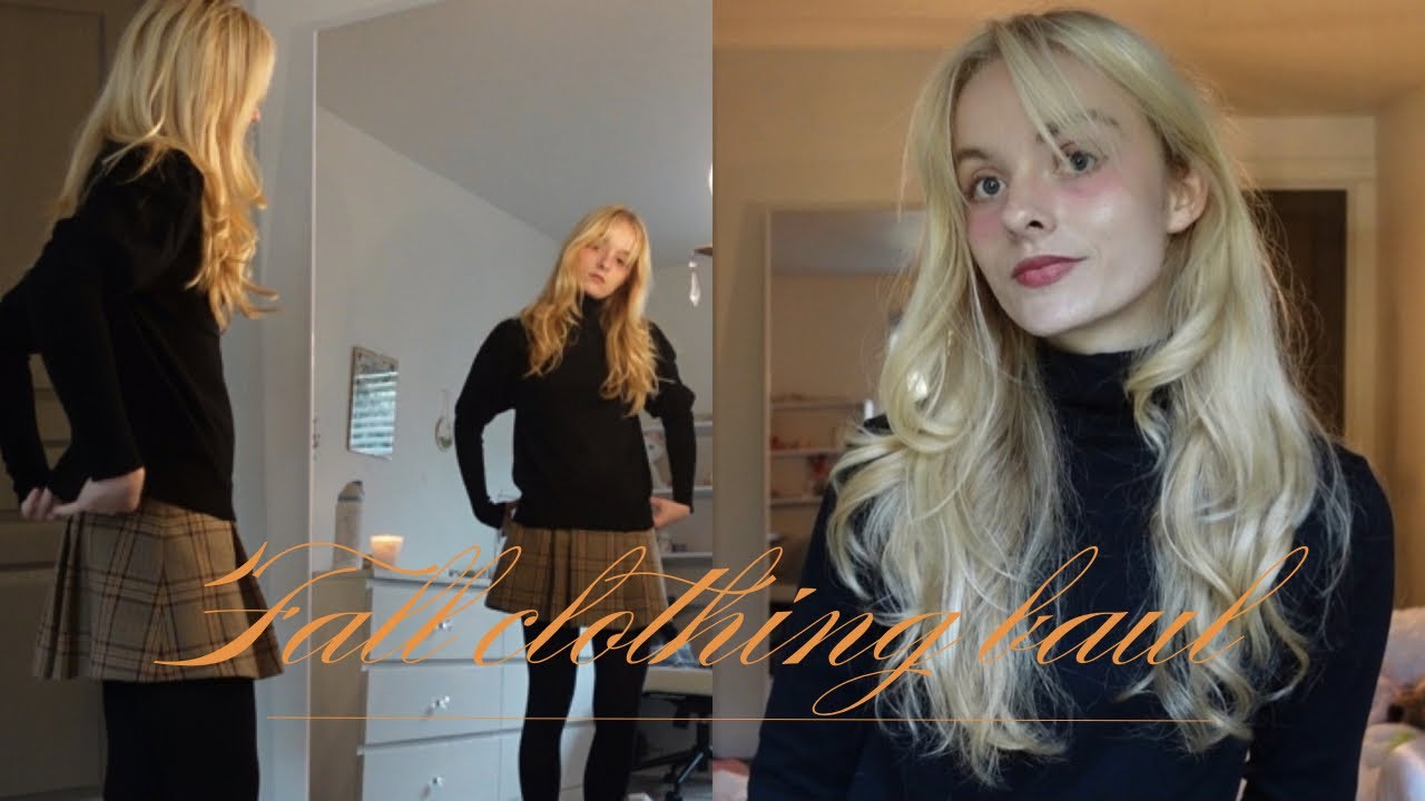 fall clothing haul + try on! 🍁