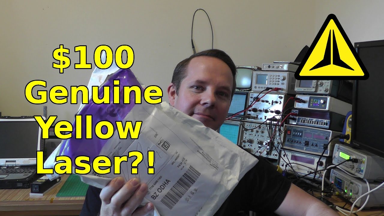 Yellow DPSS Laser for under $100?! Unboxing, Review & Measurement with a Raspberry Pi Spectrometer