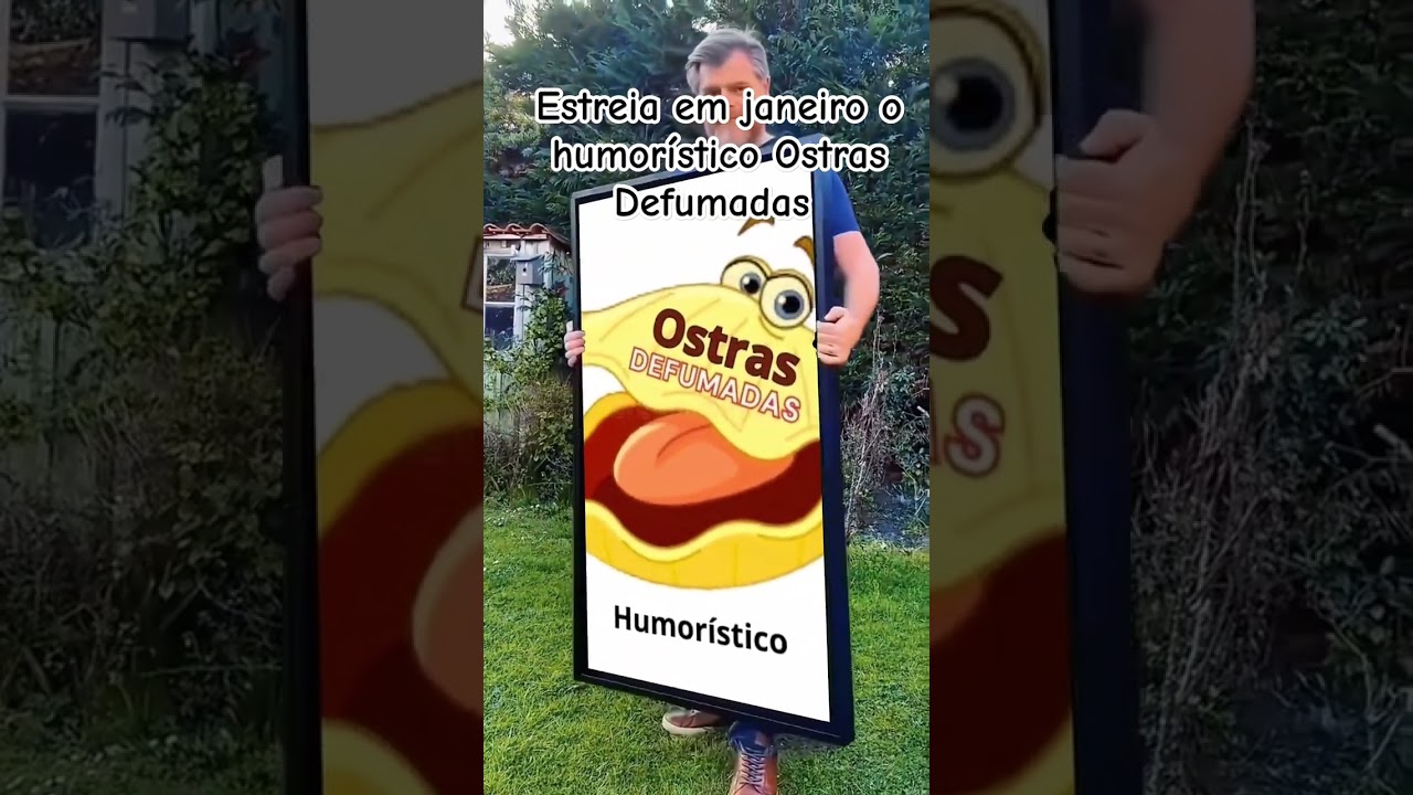 Humor&iacute;stico Ostras Defumadas estreia no dia 02 de janeiro. #comedia #seriado #seriesemserie