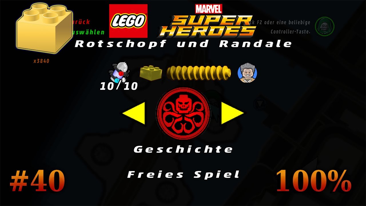 LEGO MARVEL Super Heroes #40 | Rotschopf und Randale 100%💎 |German| |No Commentary|