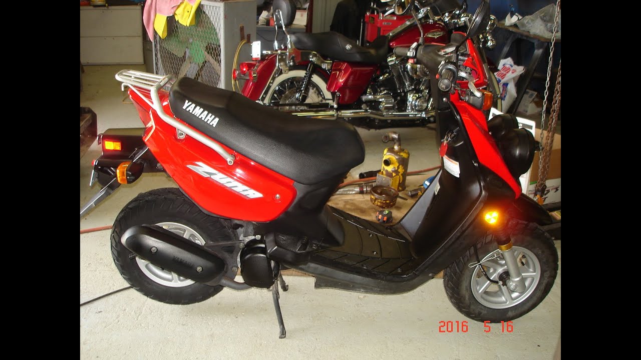 Yamaha 2003 Zuma 50cc Rear Tire Removal