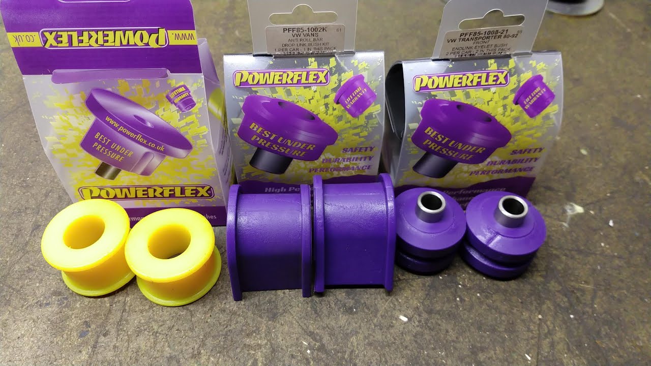 How to fit T3/T25 ARB/swaybar poly bushes (early bus).
