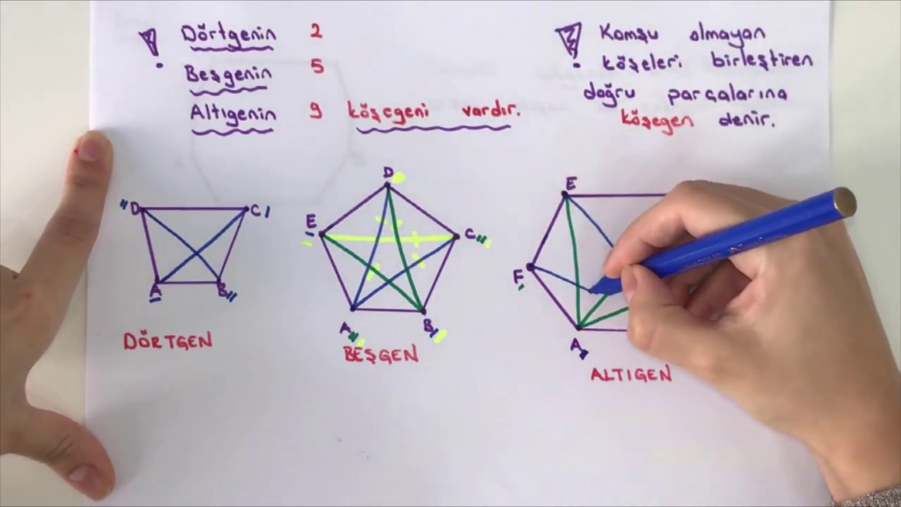 5. SINIF MATEMATİK ÇOKGENLER - KONU ANLATIMI