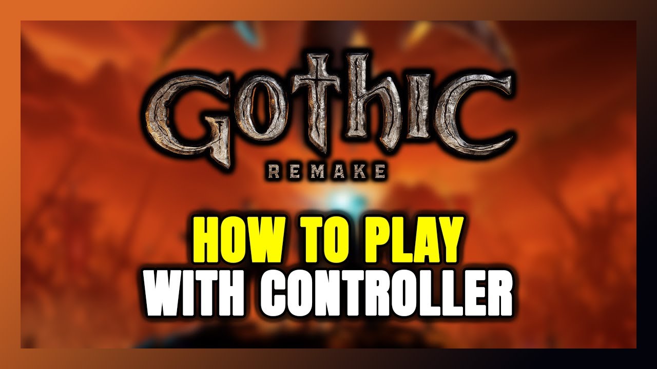Как играть в Gothic 1 Remake на ПК с геймпадом!