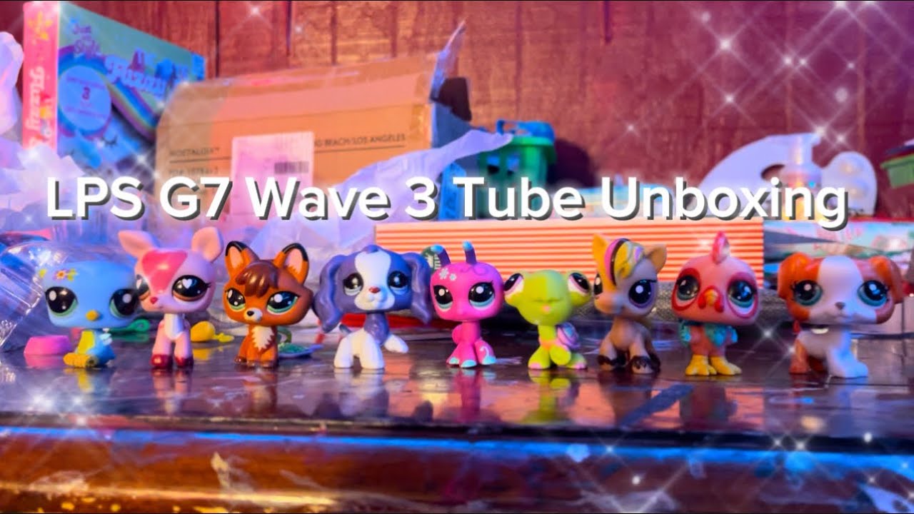 New Wave 3 LPS tube packs unboxing~ Boo and Birds