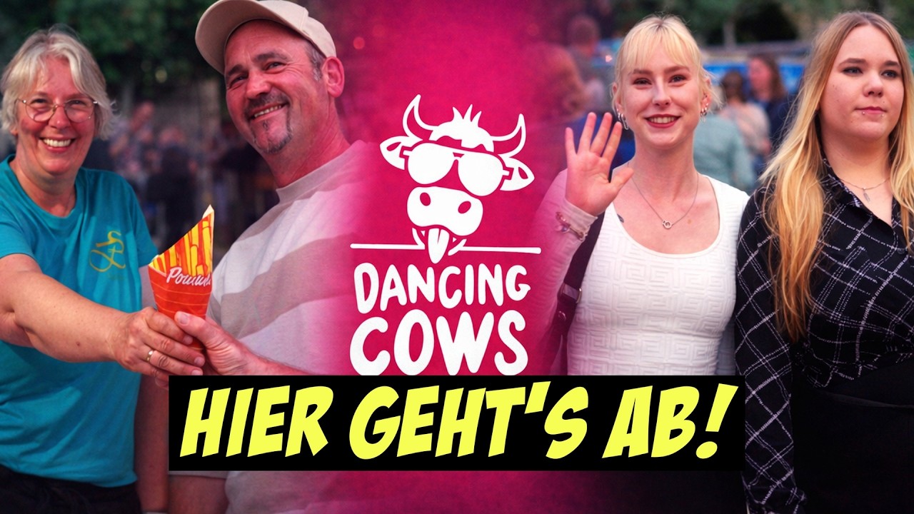 Dieser Bauernhof eskaliert jedes Jahr komplett 😳 Dancing Cows und Mama geht tanzen.