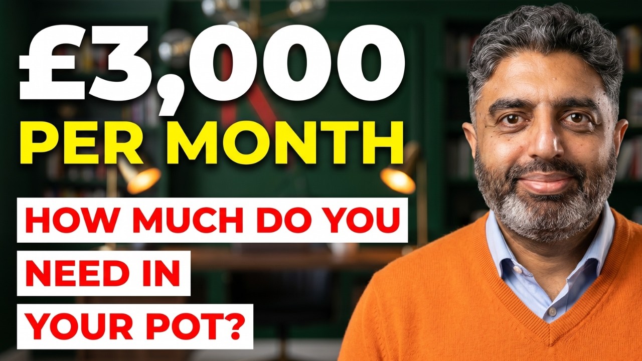Want To Retire On &pound;3,000 a Month at 65? Here's How I Would Do It