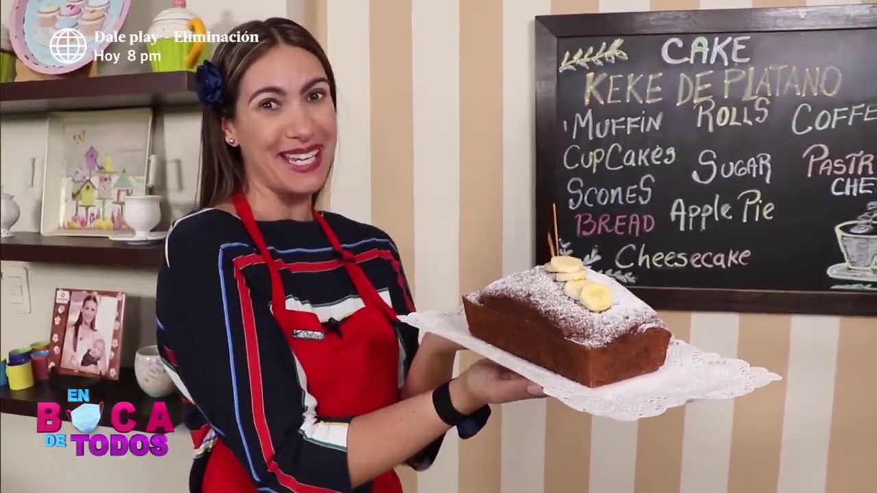 En Boca de Todos: Prepara un delicioso Keke de Platano a ocho soles (HOY)