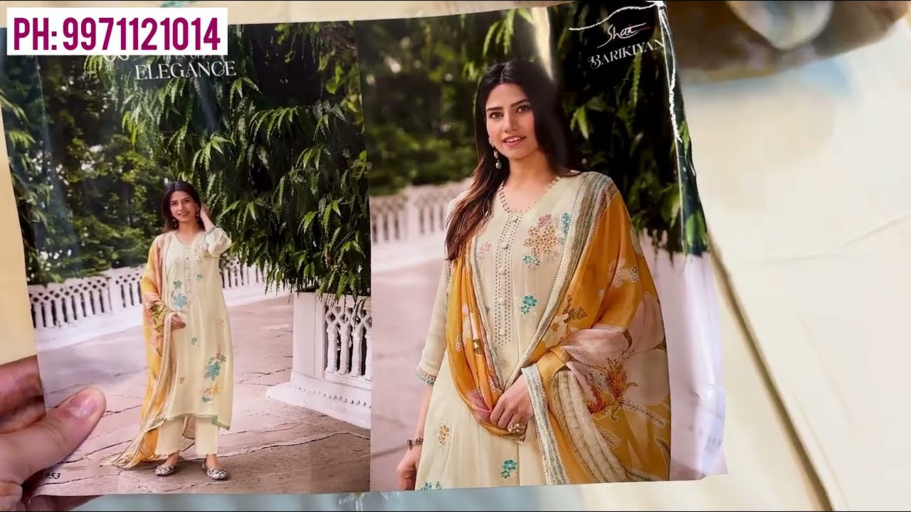 Mal cotton में आए JAYVIJAY brand के designer suits😍Ph; 9971121014