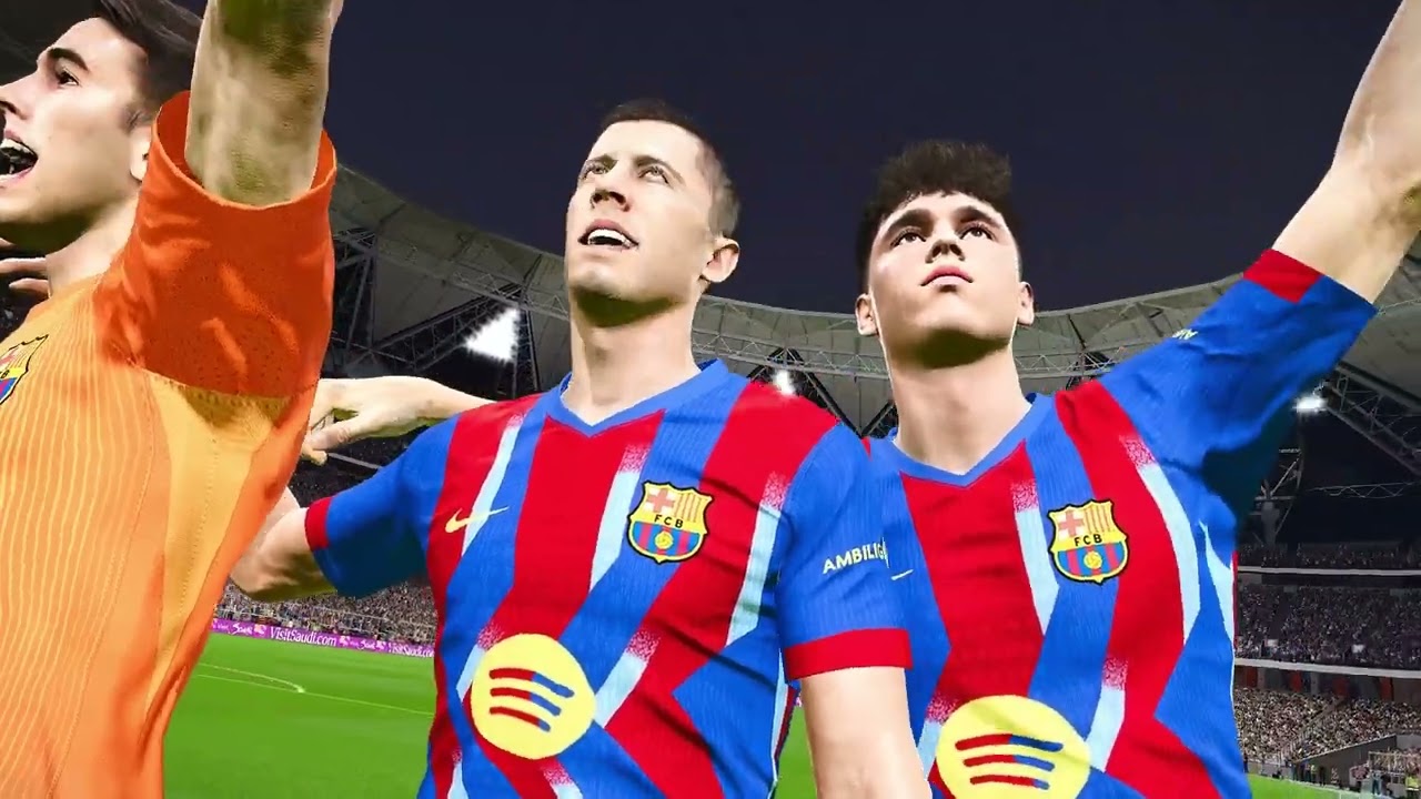 Update Entrance Supercopa de Espana season 25/26 for PES 2021 and Football Life 26 (PREMIUM VERSION)