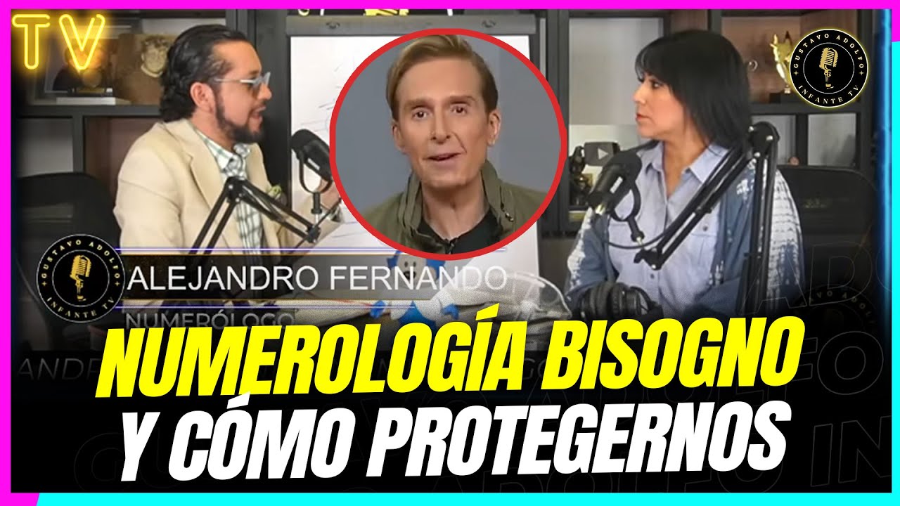 Numerólogo Alejandro Fernando  Daniel Bisogno, cómo PROTEGERNOS de BRUJ3RÍA y COLOR del MES
