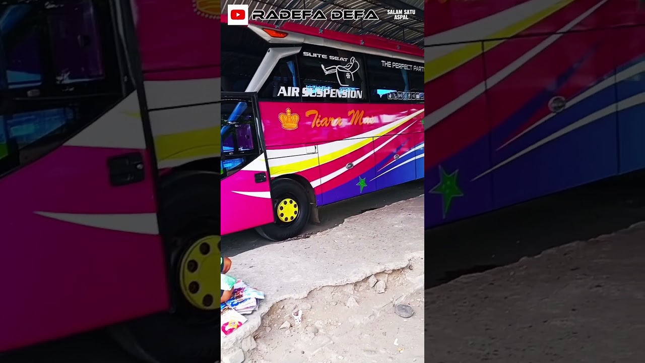 BUS TIARA MAS||jarak jauh poris Surabaya-dempasar-mataram-bima#shorts_video
