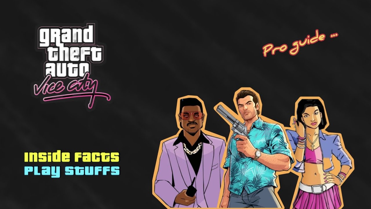 Gta vice city - inside facts | fun stuffs for player 😘🎮#gtavicecity #gamingfun