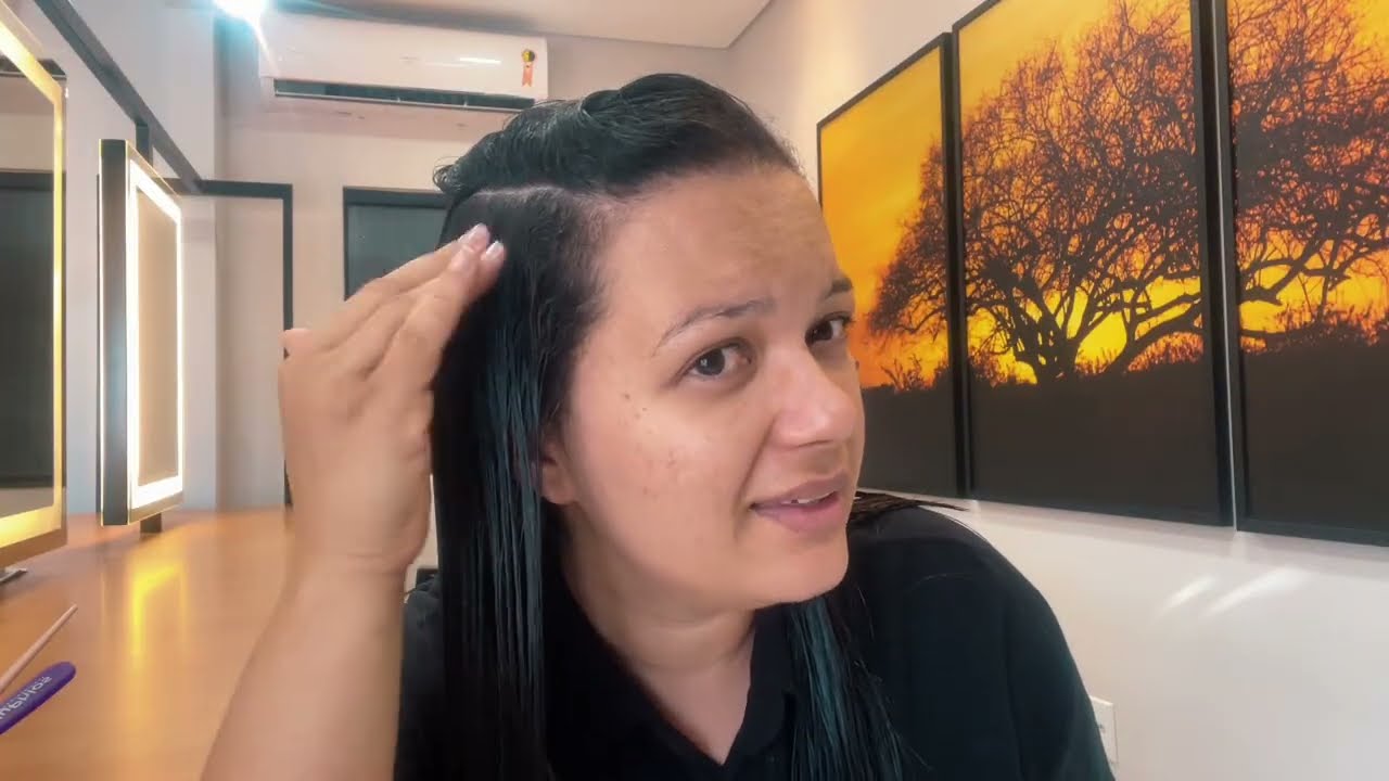 FIZ ALISAMENTO NO MEU CABELO SOZINHA - Como alisar o cabelo com BOTOXX