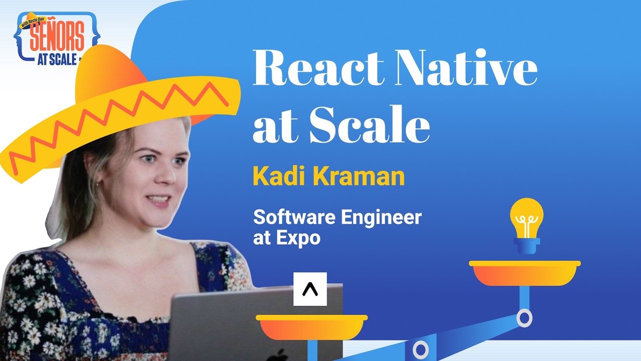React Native в масштабе: Кади Краман, разработчик Expo | Мобильная разработка, EAS, обновления OTA