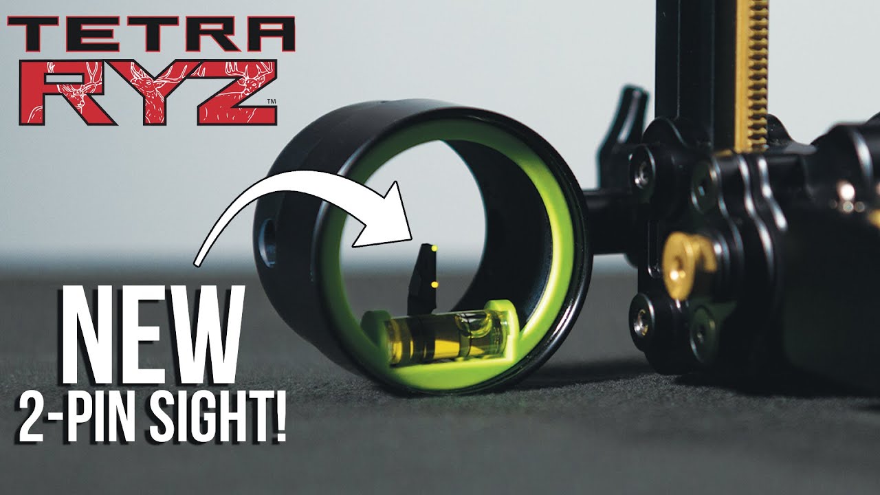 НОВИНКА! 2022 HHA Tetra RYZ 2-Pin Slider луковый прицел
