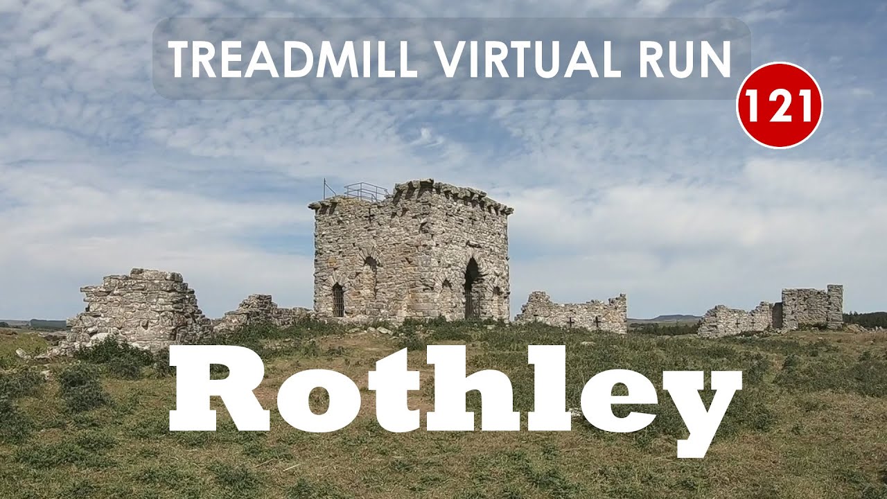 Treadmill Virtual Run 121: Rothley, Northumberland, UK