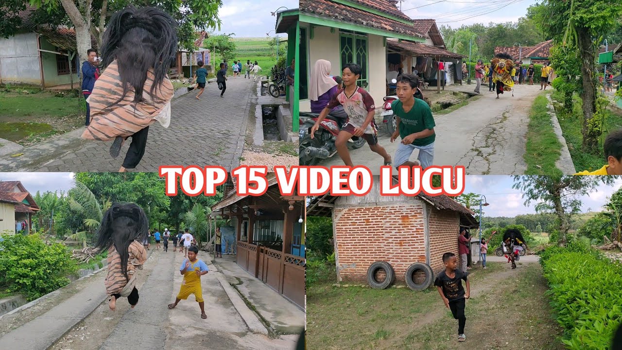FUNNY MOMENTS!!! Top 15 Video Lucu Barongan Galak Kejar Pengejek Bikin Ngakak