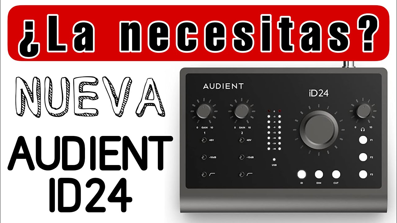 🟢 AUDIENT ID24 VS AUDIENT ID14 Diferencias y ANÁLISIS de FUNCIONES producción musical mezcla, audio